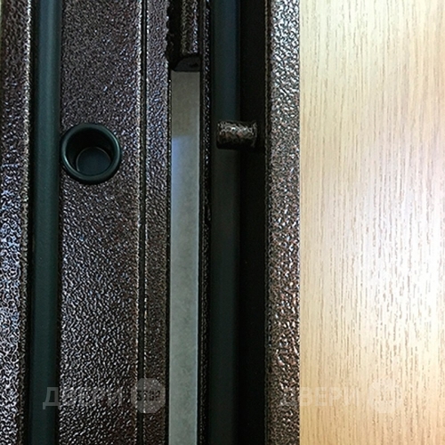 Входная металлическая Дверь Ратибор Форт Беленый Дуб в Шатуре