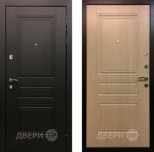 Входная металлическая  дверь Ратибор Лондон Беленый дуб в Шатуре