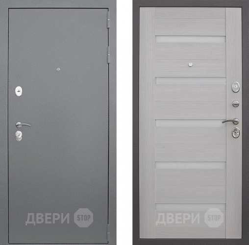 Входная металлическая Дверь Снедо Люкс Белая Лиственница 3К в Шатуре