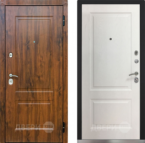 Дверь Снедо V02 2К Альберо Браш Браун в Шатуре