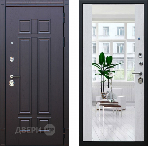 Входная металлическая Дверь АСД Виват с зеркалом  в Шатуре