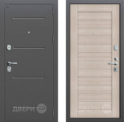 Входная металлическая Дверь Groff Т2-221 Cappuccino Veralinga в Шатуре