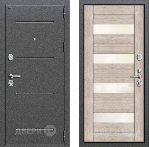 Входная металлическая Дверь Groff Т2-223 Cappuccino Veralinga в Шатуре