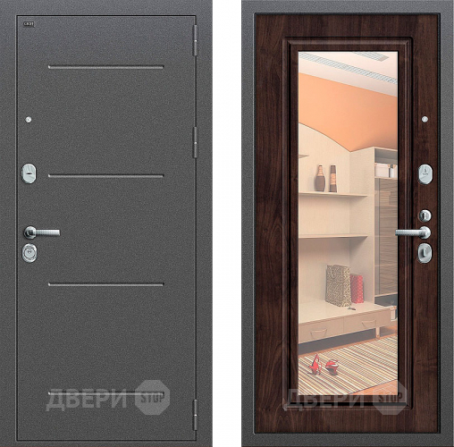 Входная металлическая Дверь Groff P2-216 Темная Вишня в Шатуре