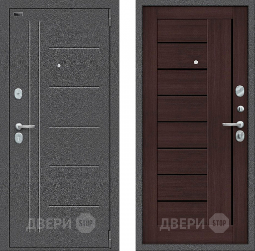 Входная металлическая Дверь Bravo Porta S-2 109/П29 Венге в Шатуре