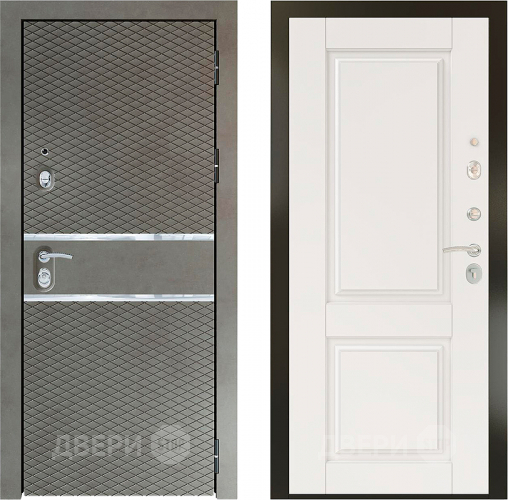 Входная металлическая Райтвер Плаза Графит/Крем в Шатуре