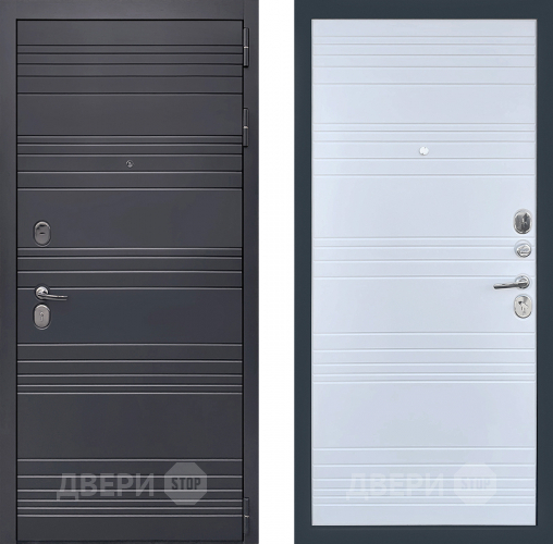 Входная металлическая Дверь Престиж Лига Белый матовый в Шатуре