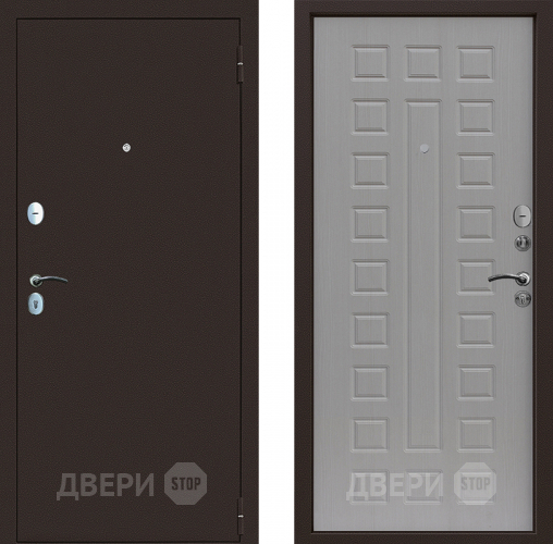 Входная металлическая Снедо Патриот РФ белая лиственница в Шатуре