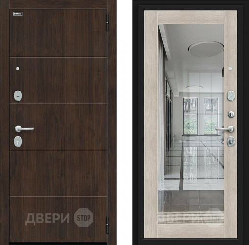 Входная металлическая Дверь Bravo Флэт Kale Almon/Cappuccino Veralinga в Шатуре