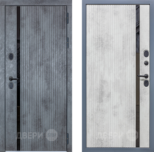 Входная металлическая Дверь Сударь МХ-46 Бетон в Шатуре
