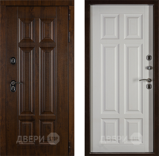 Дверь Заводская Урал ПП Лайт 3К Вайт (с терморазрывом) в Шатуре