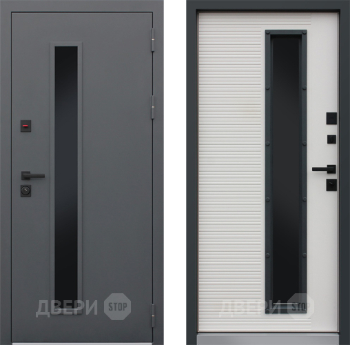 Входная металлическая Дверь АСД Trento с окном в Шатуре