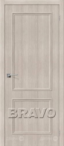 Межкомнатная дверь Симпл-12 (Cappuccino Veralinga) в Шатуре