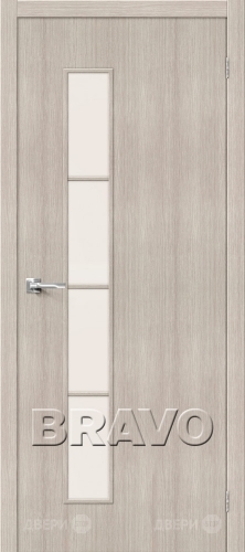 Межкомнатная дверь Тренд-4 (Cappuccino Veralinga) в Шатуре