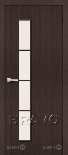 Межкомнатная дверь Тренд-4 (Wenge Veralinga) в Шатуре