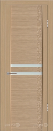 Межкомнатная дверь А-02 лён светлый в Шатуре