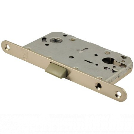 Замок с пластиковым язычком P85 Матовый никель в Шатуре