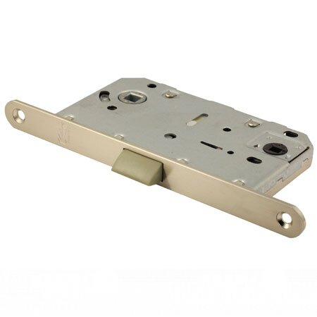 Замок с пластиковым язычком P96 Матовый никель в Шатуре