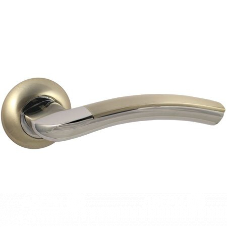 Дверная ручка 27 Матовый никель в Шатуре