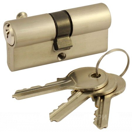 Цилиндровый механизм V60 Матовый никель в Шатуре