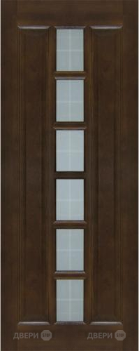 Межкомнатная дверь 11-ПО темный лак в Шатуре