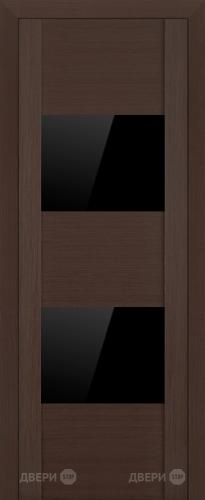 Межкомнатная дверь ProfilDoors 21X венге мелинга (черный глянцевый лак) в Шатуре