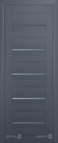 Межкомнатная дверь ProfilDoors 48U антрацит (графит) в Шатуре