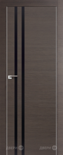 Межкомнатная дверь ProfilDoors 19Z грей (черный глянец) в Шатуре