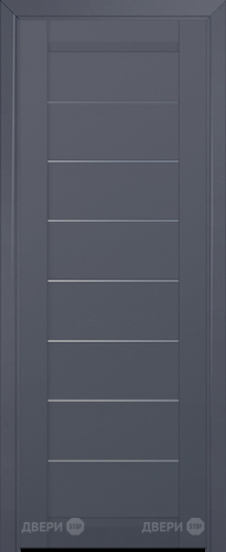 Межкомнатная дверь ProfilDoors 71U антрацит (графит) в Шатуре