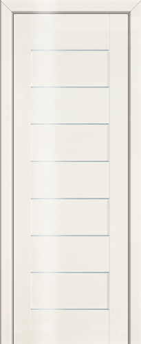 Межкомнатная дверь ProfilDoors 45L магнолия люкс (графит) в Шатуре