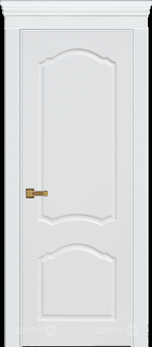 Межкомнатная дверь Танго ПГ белая эмаль в Шатуре