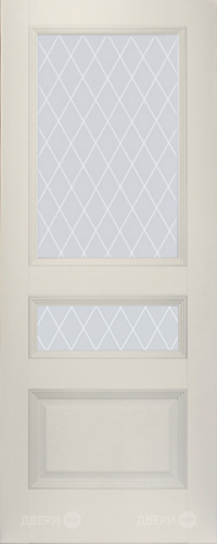 Межкомнатная дверь ProfilDoors 68U магнолия сатинат (ромб) в Шатуре