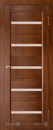 Межкомнатная дверь Вега 5 ЧО темный орех в Шатуре