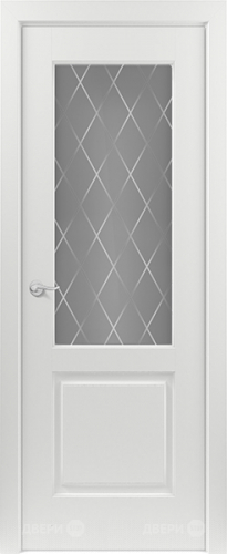 Межкомнатная дверь Венеция ПО RAL 9003 (ромб) в Шатуре
