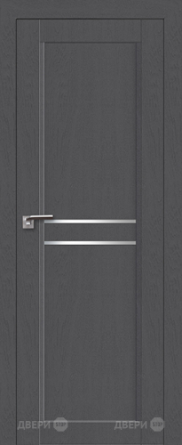 Межкомнатная дверь ProfilDoors 2-75 XN Грувд (графит) в Шатуре