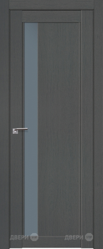 Межкомнатная дверь ProfilDoors 2-71 XN Грувд (графит) в Шатуре