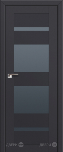 Межкомнатная дверь ProfilDoors 72U Антрацит (графит) в Шатуре