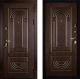 Входная металлическая Дверь Сударь МД-32 Венге в Шатуре