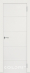 Межкомнатная дверь Граффити 2 ПГ белая эмаль в Шатуре