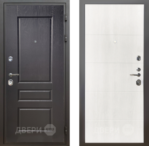 Входная металлическая Дверь Шелтер (SHELTER) Комфорт Дуб английский 7 Дуб филадельфия крем в Шатуре