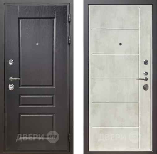 Дверь Шелтер (SHELTER) Комфорт Дуб английский 11 Бетон крем в Шатуре