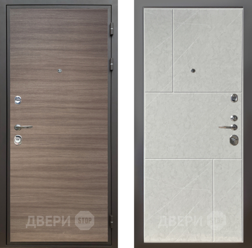 Входная металлическая Дверь Шелтер (SHELTER) Комфорт Дуб тоскано поперечный 9 Гранит лава лайт в Шатуре