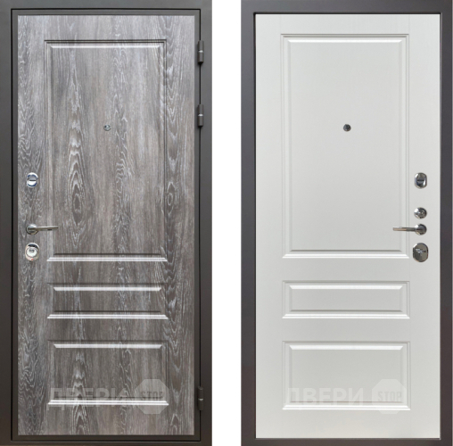 Дверь Шелтер (SHELTER) Комфорт Дуб шале серебро 1 Белый ясень в Шатуре