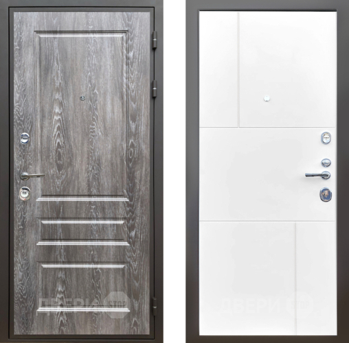 Дверь Шелтер (SHELTER) Комфорт Дуб шале серебро 8 Белый матовый в Шатуре