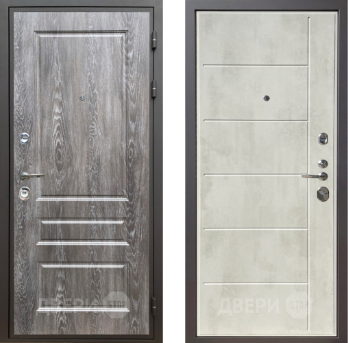 Дверь Шелтер (SHELTER) Комфорт Дуб шале серебро 11 Бетон крем в Шатуре