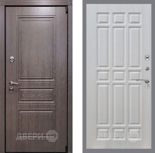 Входная металлическая Дверь Рекс (REX) Пренмиум-S FL-33 Лиственница беж в Шатуре