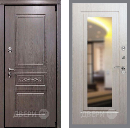 Дверь Рекс (REX) Пренмиум-S FLZ-120 Беленый дуб в Шатуре