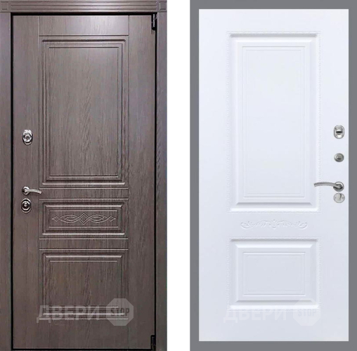 Дверь Рекс (REX) Пренмиум-S Смальта Силк Сноу в Шатуре