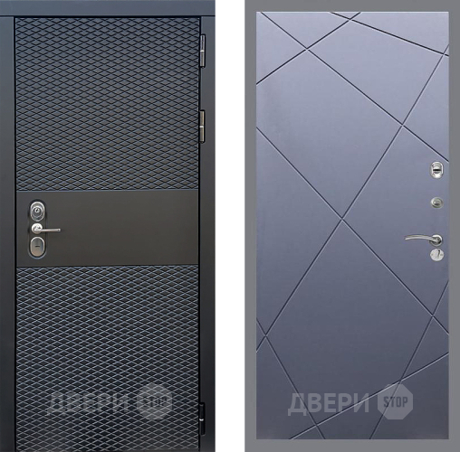 Дверь Стоп БЛЭК CISA ФЛ-291 Силк титан в Шатуре