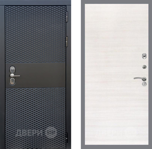 Дверь Стоп БЛЭК CISA Гладкая Акация светлая в Шатуре